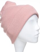 Shopika Caciula unisex model clasic tricotat dublata in interior roz prafuit