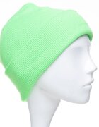 Shopika Caciula unisex model clasic tricotat dublata in interior verde neon