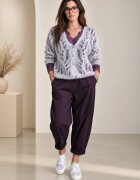 Shopika Cardigan dantelat cu mohair cu model foarte fin pulover casual chic bej