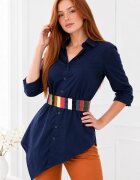 Shopika Centura handmade din piele naturala multicolora