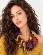 Shopika Colier multicolor si unicat handmade piele naturala intoarsa