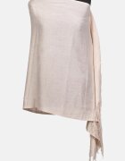 Shopika Esarfa dreptunghiulara bej din material tip cashmere