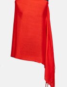Shopika Esarfa rosie din cashmere subtire dreptunghiulara