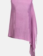Shopika Esarfa roz inchis dreptunghiulara din material tip casmir
