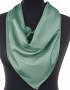 Shopika Esarfa verde mint patrata din vascoza si matase