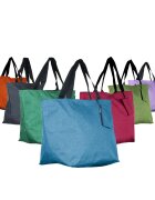 Shopika Geanta shopper multifunctionala medie din material textil panzat diverse culori - Cadou