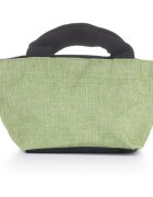 Shopika Gentuta cosmetice din material textil panzat verde