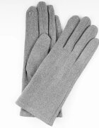 Shopika Manusi simple dama gri din material textil