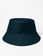 Shopika Palarie tip bucket unisex cu doua fete bleumarin si negru din bumbac