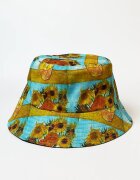 Shopika Palarie tip bucket unisex cu doua fete imprimata cu model inspirat dupa Floarea Soarelui de Van
