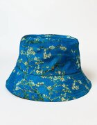 Shopika Palarie tip bucket unisex cu doua fete imprimata cu model inspirat dupa Migdal Inflorind de Van