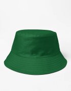 Shopika Palarie tip bucket unisex cu doua fete verde si negru din bumbac