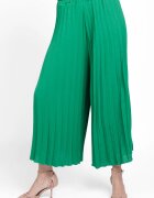 Shopika Pantaloni plisati largi si drepti verzi