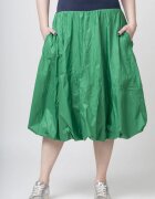 Shopika Romania Fusta verde midi tip gogosar din tafta