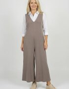 Shopika Salopeta casual-chic cu croi lejer fango