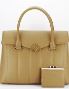 CHRIS BELLA Geanta mare camel Premium cu portofel CB2317-4 M6