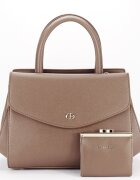 CHRIS BELLA Geanta maro Premium cu portofel CB2427-2 M6