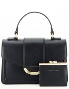 CHRIS BELLA Geanta neagra Premium cu portofel CB2401-2 11