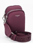 David Jones Borseta bordeaux crossbody Paris CM6906 M0
