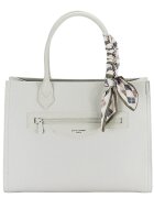 David Jones Geanta crem Paris cu esarfa CM7642-1 11