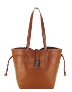 David Jones Geanta mare cu borseta detasabila 6806-2 13 Maro cognac
