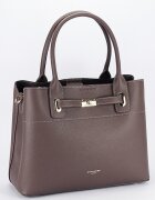 David Jones Geanta mare taupe inchis CM7744 12