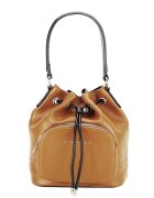 David Jones Geanta medie 6744-2 13 Maro Cognac