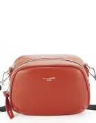 David Jones Geanta mica Paris CM6266 14 Caramiziu