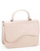 DIANA&CO Geanta mica roz cu imprimeu de reptila DJM3121-1 14