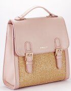 DIANA&CO Rucsac roz deschis cu model impletit DHJ727-3 18