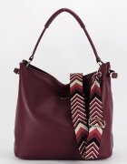 Flora&Co Paris Geanta bordo FloraCO Paris cu borseta detasabila F6966 M11