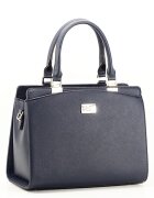 Flora&Co Paris Geanta medie bleumarin Jeffery 15