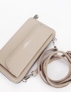 Flora&Co Paris Portofel si port telefon bej H6017 07