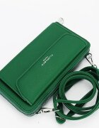 Flora&Co Paris Portofel si port telefon verde H6017A 07