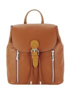 Flora&Co Paris Rucsac de dama mediu FloraCo Paris H6735 18 Maro cognac