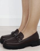 La Bottine Souriante Mocasini maro de tip loafers DYH9893 01