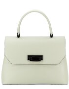 Made in Italy Geanta din piele naturala Alicia 123 Gri deschis