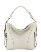 Made in Italy Geanta medie din piele naturala 8931 124 Crem