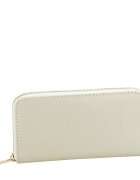 Made in Italy Portofel din piele naturala 8954 07 Crem