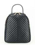 Made in Italy Rucsac din piele naturala 8955 121 Negru
