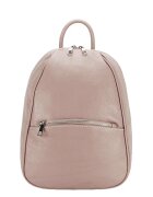 Made in Italy Rucsac din piele naturala Lili 121 Roz