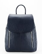 Made in Italy Rucsac din piele naturala Veronica 123 Bleumarin