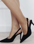 MARQUIIZ Pantofi eleganti negri cu toc subtire 5001 01