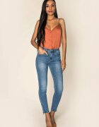 Nina Carter Blugi Dama Albastri Slim P117-5 M10