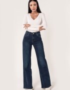 Nina Carter Blugi Dama Evazati Albastru Inchis P211-2 M8