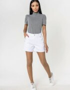 Nina Carter Blugi scurti cu terminatie rasucita P506-10 M7 Alb