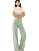 Nina Carter Pantaloni verzi Evazati J251-22 M9