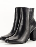 SOFILINE Botine negre cu imprimeu Diana 117