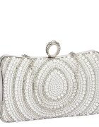 SOFILINE Geanta clutch arginite cu perle BYH-866 07