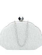 SOFILINE Geanta clutch argintiu cu sclipici BHY-5041 05